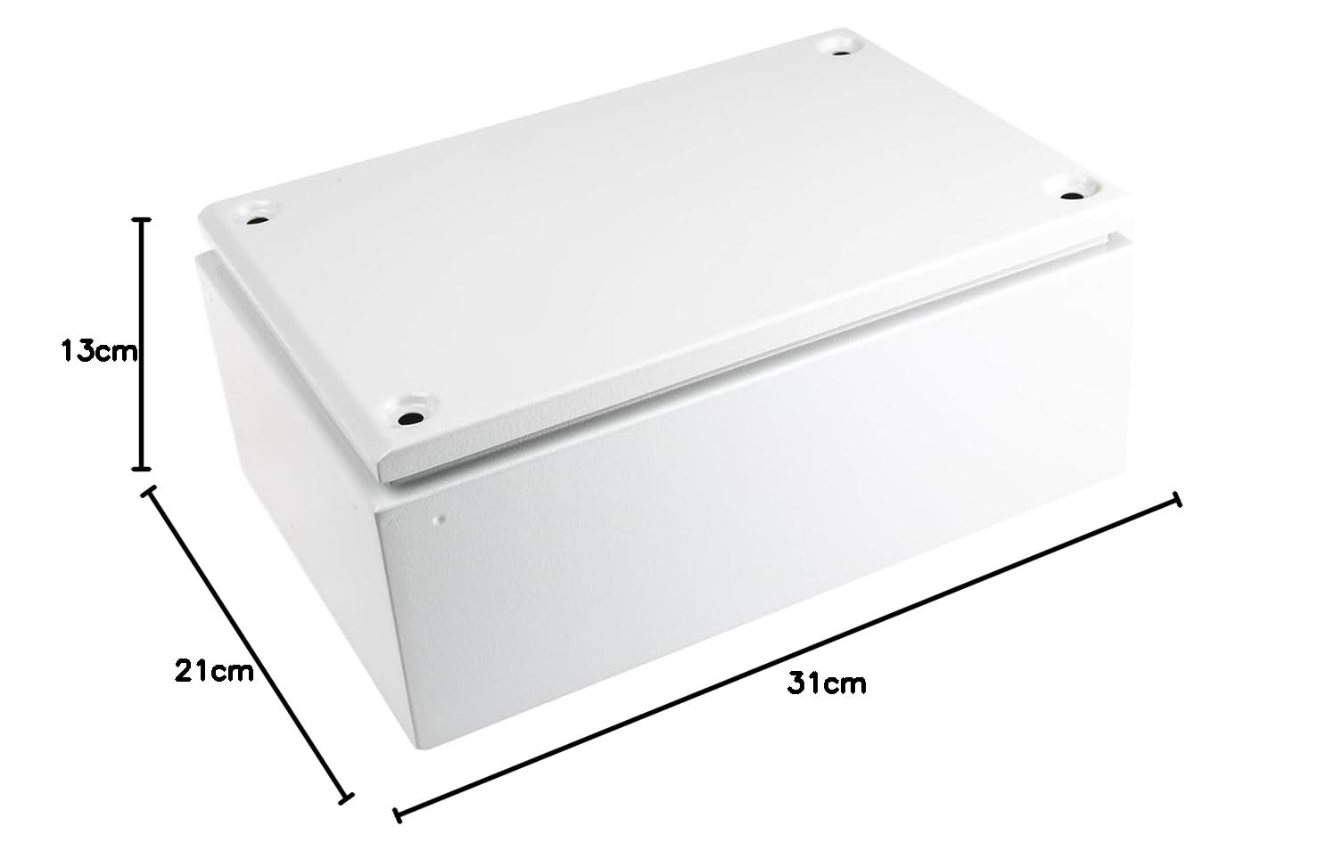 Schneider NSYSBM203012 płaska obudowa IP66 IK10 RAL7035, 200 x 300 x 120 mm