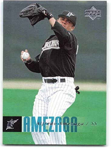 2006 Upper Deck #617 AlfRedo Amezaga - Florida Marlins