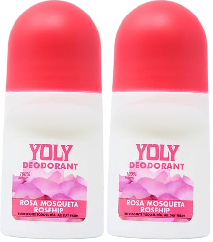 Yoly Desodorante Rosa Mosqueta Antitranspirante 2 Pack miniatura 1