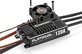 Hobbywing Platinum Pro 120A V4 Flugmodell Brushless Flugregler Belastbarkeit (max. A): 150A