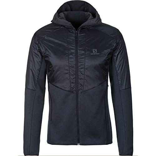 Preisvergleich Produktbild SALOMON Outline Warm Herren Fleecejacke blau - XL