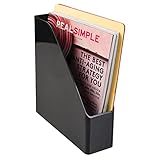 TAMAÑO PERFECTO: Con un tamaño de 25,4 cm x 7,6 cm x 27,4 cm, este moderno archivador cabe en cualquier estante. Este útil sistema de archivado garantiza claridad y orden en el lugar de trabajo.