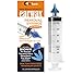 Price comparison product image BIONIX EAR WAX REMOVAL SYRINGE LARGE CAPACITY 60ML MHRA & CE APPROVED + 3 x ANTI INFECTION EAR WICKS & 1 x ANTIBACTERIAL 3 STREAM OTOCLEAR TIP USED BY PROFESSIONALS.