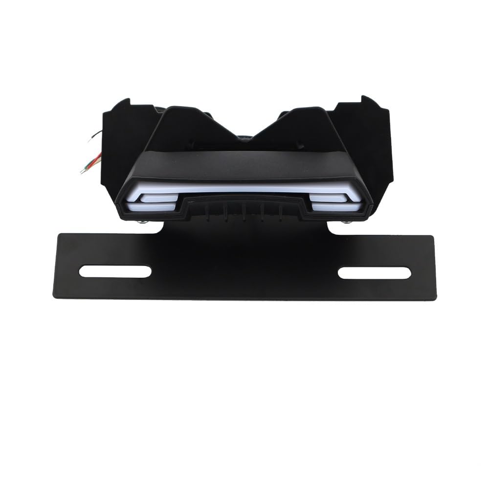 Support de plaque d'immatriculation pour moto CRF450L avec feu LED