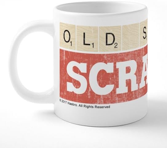 CafePress Vintage Old School Scrabble 20 Oz Ceramic Mega Mug 20 oz Ceramic Coffee Mega Mug