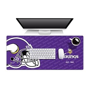 YouTheFan NFL Minnesota Vikings Logo Series Desk Pad