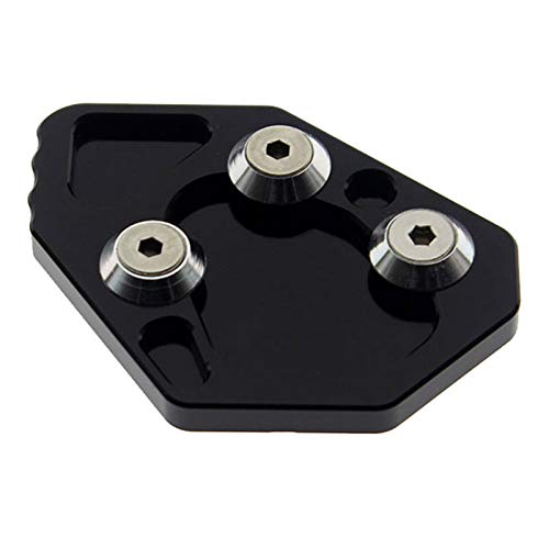 Plaque béquille moto K1200R K1300S pour éviter la chute sur sol meuble