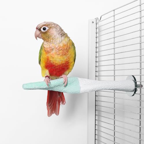 Parrot Perch with Rough Surface for Beak and Claw Trimming