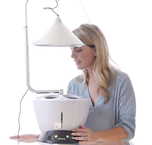 Smarson Indoor Led Light Hydroponic Garden, Grow Herbs, Vegetables And Flowers, Large, White #TOP1