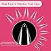 Quaferen Clear Stiletto Nail Tips, 500PCS Half Cover Soft Gel Nail Tips Medium Stiletto False Nails Almond Shape Curved Tips for Acrylic Nails Salon Home DIY with Box 10Sizes