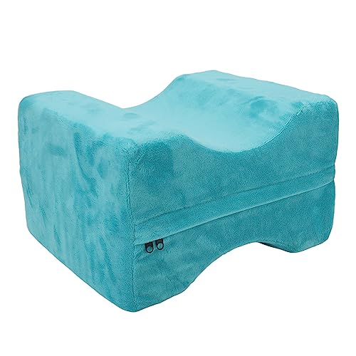 Betued Leg Pillow, Memory Foam Knee Pillow, Sleeping Leg Pillow, Knee Pillow for Sleeping with Removable Washable Cover Improved Sleep Quality and Multipurpose Use