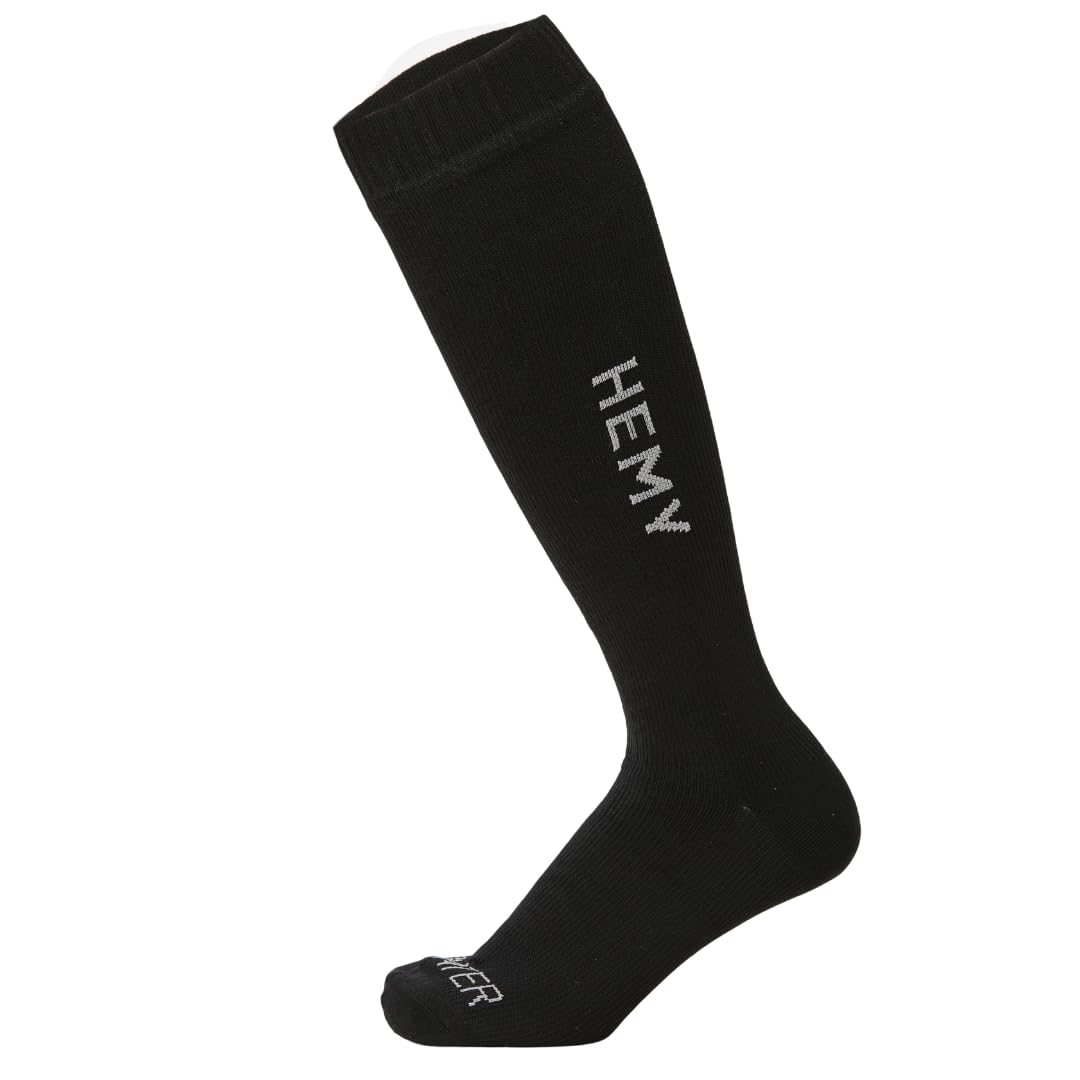 Unisex High Performance Waterproof All Weather Outdoor Sports Knee-High Socks, Medium - Black