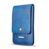 【Bolsillo multibolsillos】Tiene dos bolsillos para guardar fácilmente el teléfono celular, el banco de energía, los auriculares, las monedas y otros artículos pequeños. Y hay 3 capas de ranuras para tarjetas, suficientes para guardar todas tus tarjetas. Puede llevar su teléfono celular, llaves, billetera pequeña, tarjetas de crédito, pasaporte, identificación, efectivo, monedas, boletos, cosméticos y otros artículos esenciales diarios.