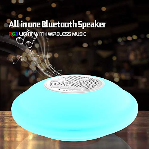 ZENG Altavoz Bluetooth Impermeable, estéreo inalámbrico portátil IPX7 Altavoces flotantes Impermeables Bluetooth 4.2 con función TWS para Piscina Fiesta Playa Trave,Púrpura