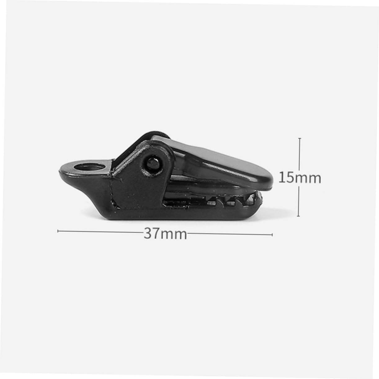 ABOOFAN 100pcs Outdoor Camping Tent Clips Heavy Duty Tarp Fasteners for Hiking Fishing Fixation for Tarps Canopies Car Covers Easy to Install Portable