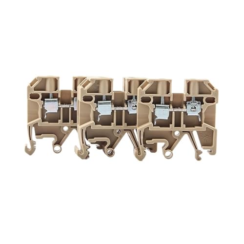 100pcs SAK-2.5EN Din Rail Terminal Blocks Connectors Screw Connection Conductors SAK2.5EN Wire Conductor 10pcs
