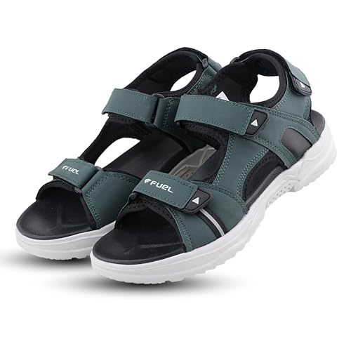 Image of FUEL Combat-03 Breathable, Shock-Absorbing Sports Sandals for Men Adjustable Velcro with Grip Sole
