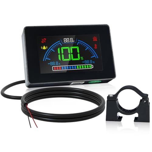 DC HOUSE Bluetooth Battery Capacity Monitor 12V-48V