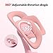 MERACH Thigh Trainer, Pelvic Floor Exercise Devices with Display Counter, Inner Thigh Exerciser for Women, Home Fitness Equipment for Hip/Leg/Butt (Pink)