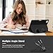 VIKESI Case for iPad Pro 11 inch (M5/M4) 2025/2024,Multiple Angles Magnetic Stand Cover,Shockproof Back,Pencil Holder,and Auto Sleep/Wake,Black