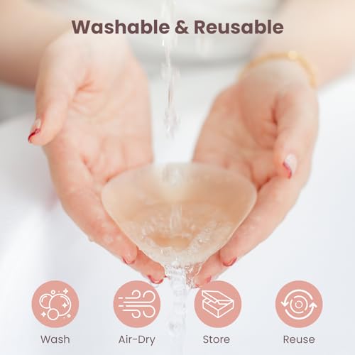 Go Nipless Pasties For Women - Reusable Silicone Nipple Covers, Breast Petals For Women, Nipple Pasties2
