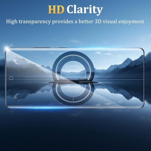 Image of (2 Pack Privacy Screen Protector for OnePlus 12 5G (6.82″) | Anti-Spy Full Coverage Flexible Film | Fingerprint Unlock Compatible | Bubble-Free | Scratch Resistant