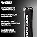 Muay Thai 3.0 Weighted Jump Rope for Men & Women - Professionally Designed for High-Intensity Training | Muay Thai, MMA & Fitness Jump Rope - Full Body Workout Weighted Rope - Black