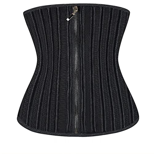 GYBBHia Fajas moldeadoras de cintura para mujer, con varillas de acero, para sauna, para entrenamiento, fitness, faja moldeadora, D, XL