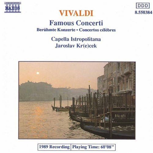 Famous Concertos [Audio CD] VIVALDI,ANTONIO