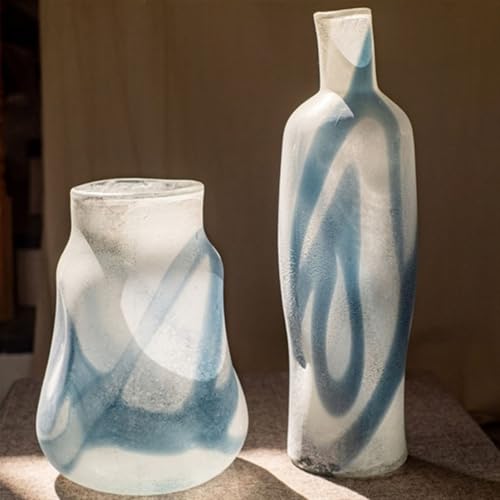 Vase en verre pour fleurs hydroponiques zen et compositions sèches petit modèle - 5