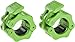 Greententljs 1 Inch Barbell Clamps Clip Quick Release Locking Barbells Pro Workout Professional Weight Collar Clips Lock 1'' Diameter Standard Bar (Green)