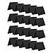 20 Pcs Mini Chalkboard Signs Duel-Sided Table Number Signs for Wedding Party Message Board with Stand Led Message Board Markers for Wall Outdoor Fridge Erasable
