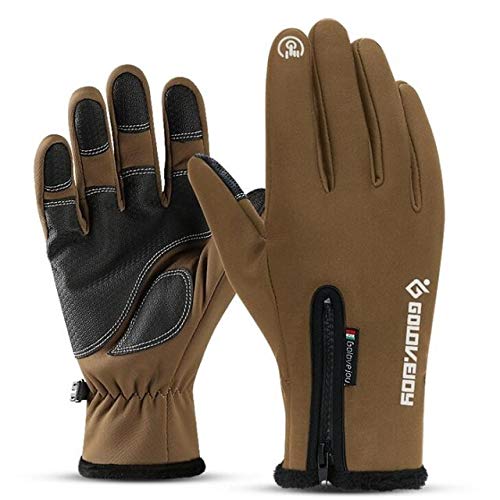 MYSdd Herren Outdoor Sport Skifahren Telefon Touchscreen Handschuhe rutschfest Wasserdicht...