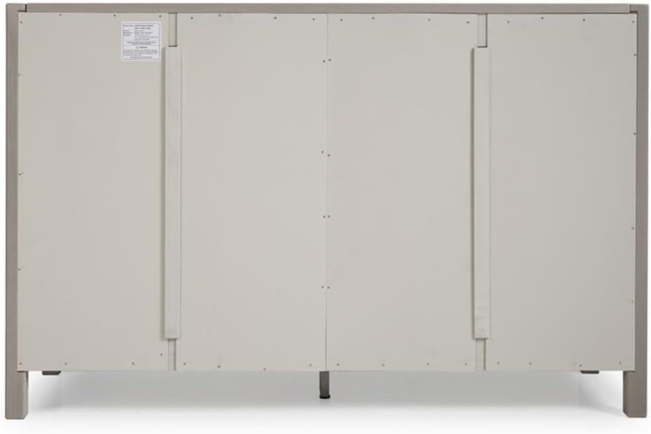 Camaflexi Hampton Six Drawer Dresser/Constructed of Solid Wood/Driftwood Finish