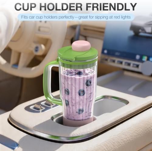 26oz Blender Cup Replacement for Ninja BlendBOSS Blender (Watermelon) - 3