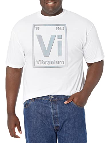 T-Shirt Homme Marvel Col Rond Noir Mode Geek Vetement Manga et Pop Culture