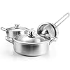 Stainless Steel Cookware Set, 6-Pie...