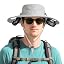 Hat Fan Pro-Light Grey