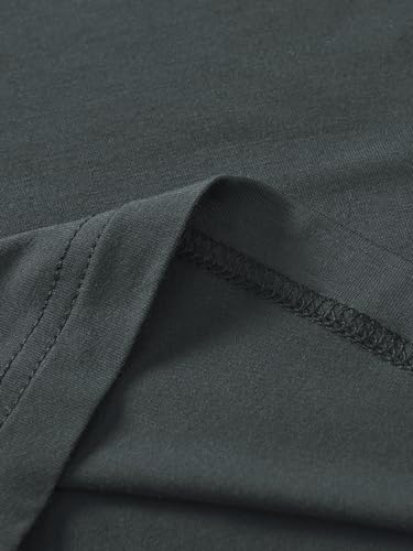 Image of Latuza Men's Viscose Pajama Top Button Up Sleep Shirt