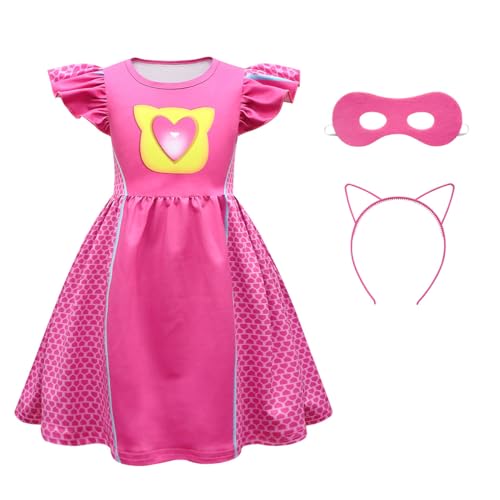 Disfraz para niños con máscara y diadema 3-8 años miniatura 1