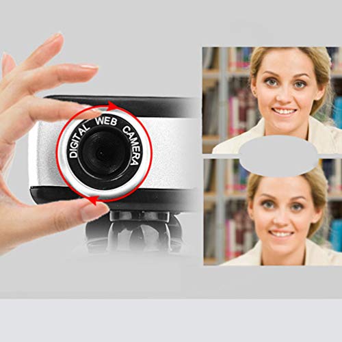 Toyvian Webcam Usb S100 Com Microfone 3D 480P Denoising de Webcam E Ganho Automático para Videochama