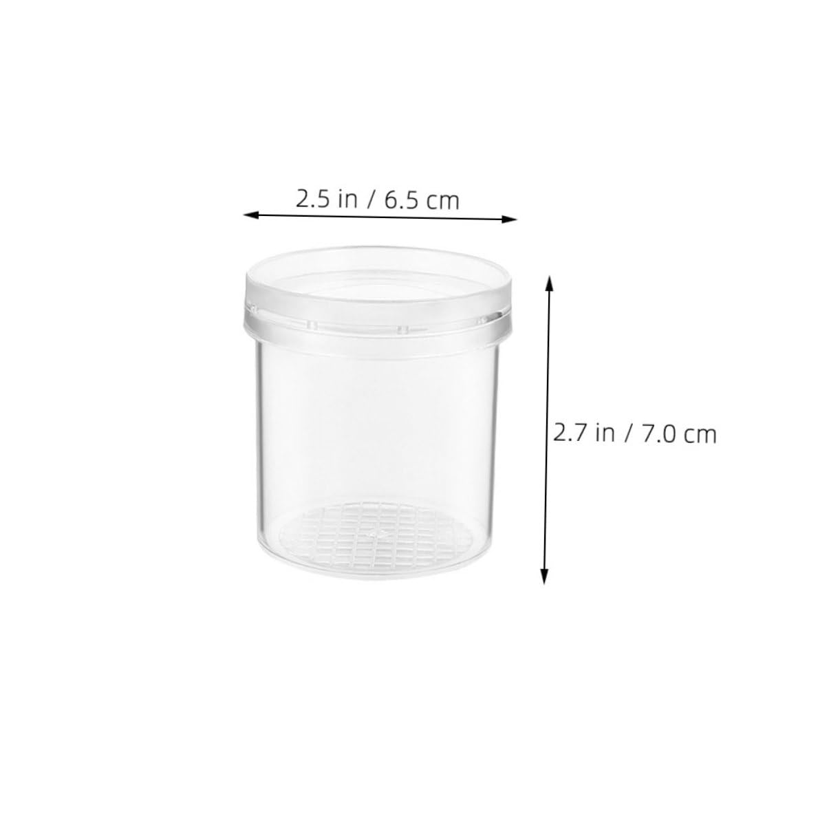 KESYOO 5Pcs Observation Box Transparent Magnifying Container for Lightweight Magnifier Jar with Ventilation for Nature Exploration and Science Learning