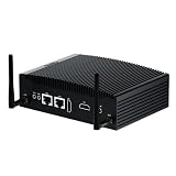 HISTTON Mini Computer Windows 10 Pro, Fanless Mini PC, Dual Core i5-7300U, DDR4 8GB RAM 256GB SSD, 2