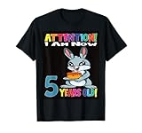 Rabbit Birthday 5 Years Dino Birthday Gifts