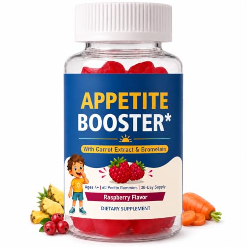 TepidSun Raspberry Pectin Appetite Booster Gummies