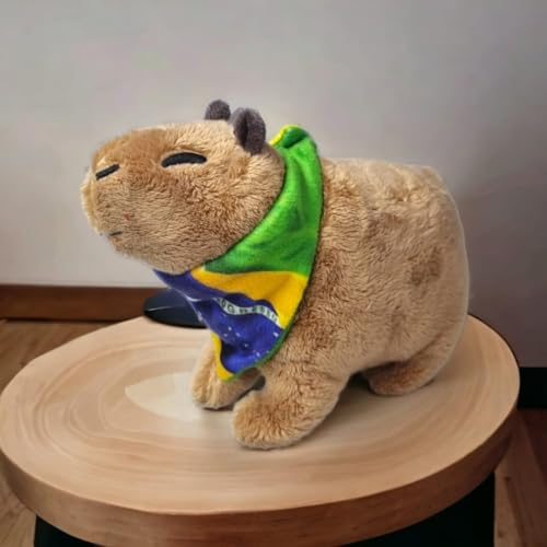 Brinquedos De Pelucia Capivara Fofa Filó C/Bandana do Brasil