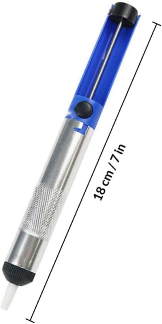 4pcs Manual Desoldering Pump Solder Removal Sucker Tool Handheld Vacuum Desoldering Pen for Electronics Repair and Soldering Maintenance
