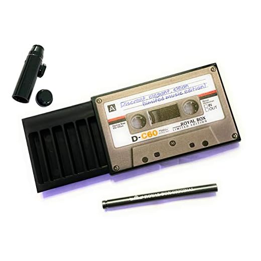 M&M Smartek Caja Royal Box con tubos incluye dosificador para tabaco en diferentes variaciones (aspecto de casete).