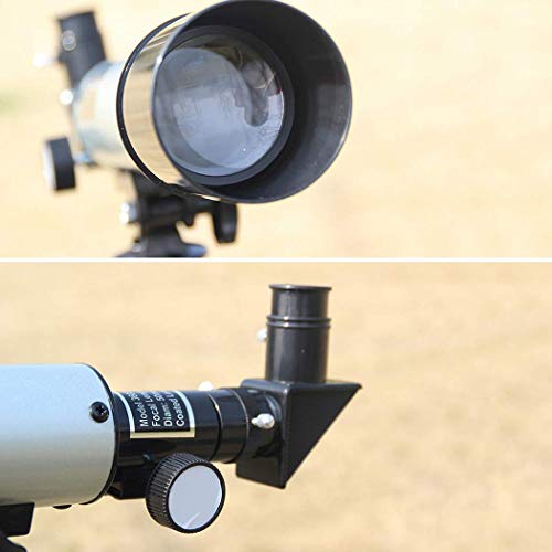 Telescopio refractor 50mm 360mm 90X con trípode ajustable miniatura 7