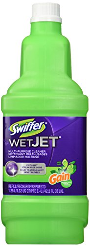 Swiffer Wet Jet Spray Mop Bodenreiniger Mehrzweck-Lösung Gain Original Fresh, 1250 ml
